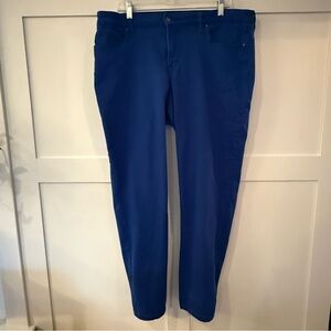 Style & Co Curvy Tummy Control Skinny Jeans - Royal Blue - 18